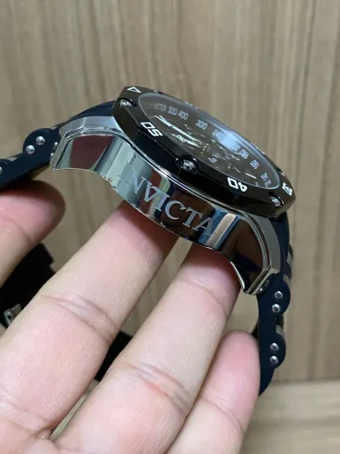 Relogio invicta original usado pulseira borracha