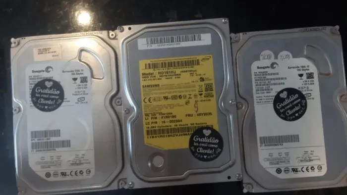 HDs 160gb Testado com garantia