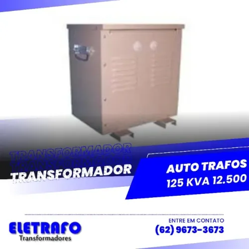  Auto Trafo 125 kVA - Potência e Confiabilidade para Sua Operação