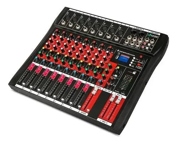 Mesa de som 8 canais NOVA