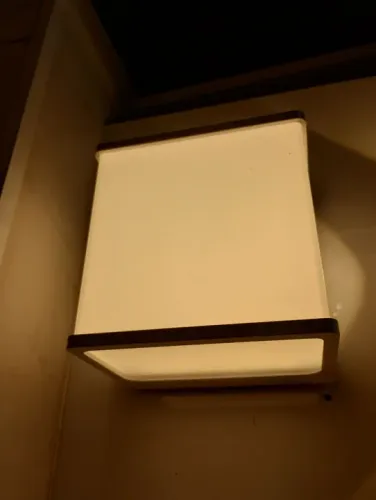 Luminária de Parede Moderna hansa 8w 3000k IP65 CTB 