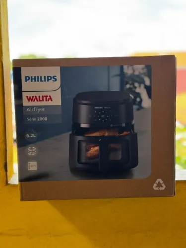 Fritadeira Airfryer Digital Philips Walita 6,2L