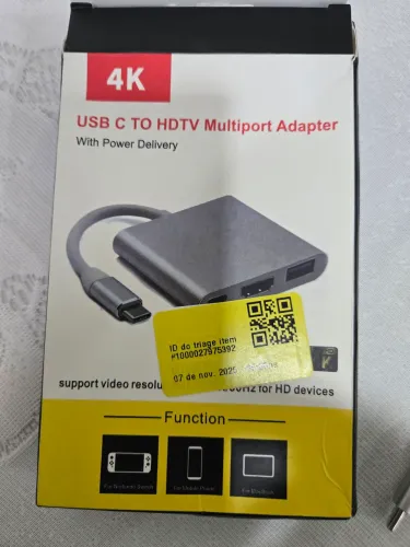 Conversor tipo c para HDMI