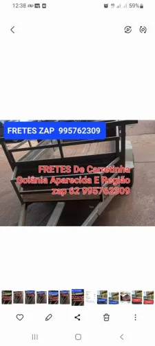 Fretes e pequenas mudanças