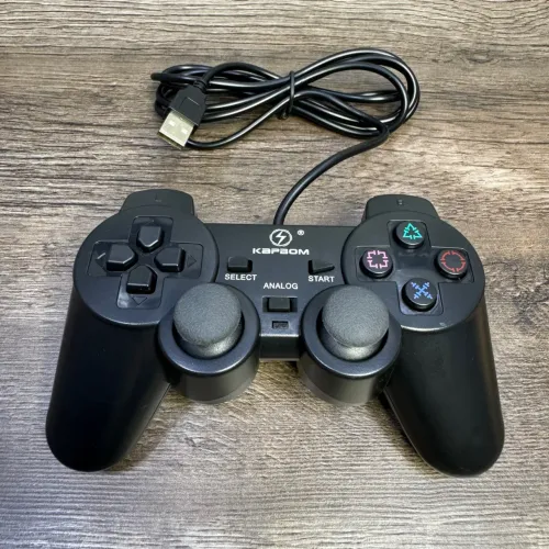 Controle USB para computador pc - Novo