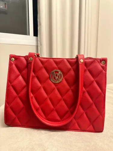 Bolsa de ombro vermelha Monica Sanches