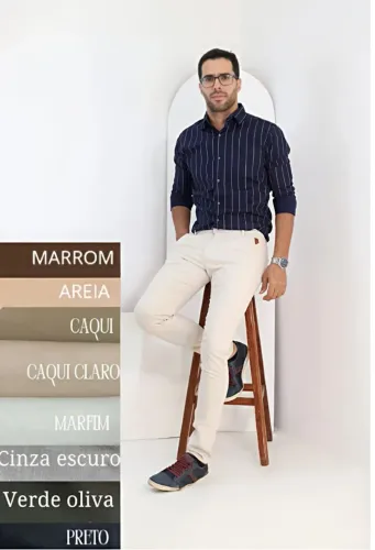 Calça esporte fino