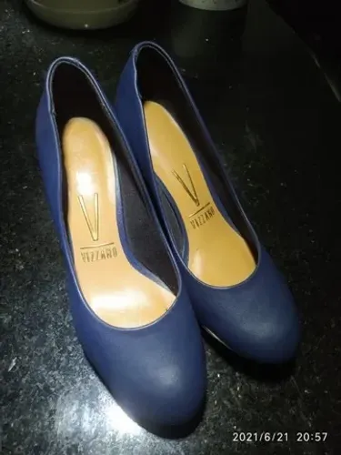 sapato azul vizzano tamanho 34