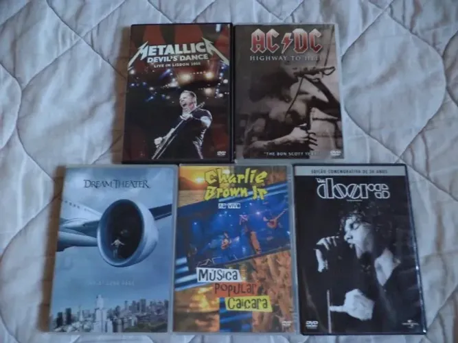 DVDs de Shows de Rock