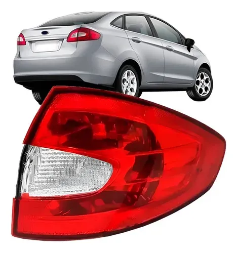 Lanterna Traseira New Fiesta Sedan Mexicano 11 12 2013 Lado