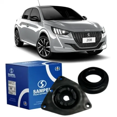 Coxim Amortecedor Dianteiro Peugeot 208 21/ C/Rolamento Cod: 042186