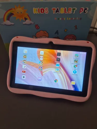 Tablet Kids Infantil Astronauta Rosa com 64gb/4gb NOVO NA CAIXA 
