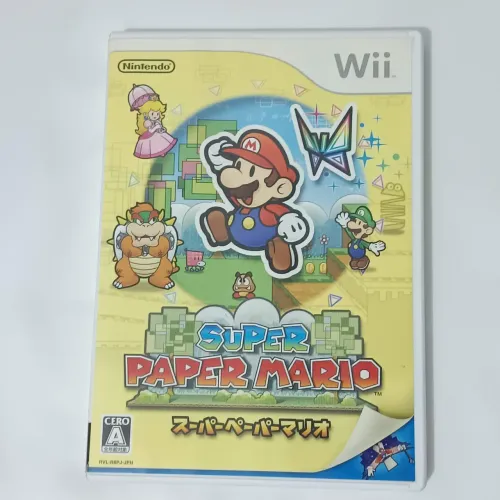 Super Paper Mario - Nintendo Wii - Japonês