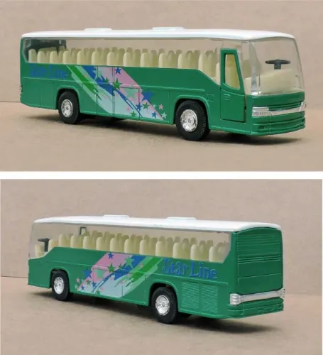 Miniatura De Ônibus Starline - Verde - Ver Descrição