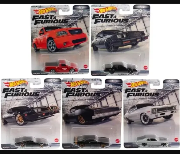 SET Hot Wheels Premium Fast & Furious