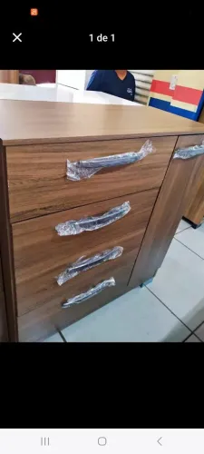 Cômoda com 3 gavetas - Nova