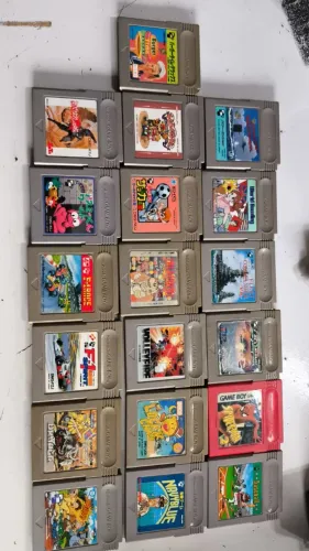 Jogos de Nintendo game boy clássico original!!