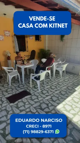 CASA 2 QUARTOS e KITNET EM CAJAZEIRAS VENDA