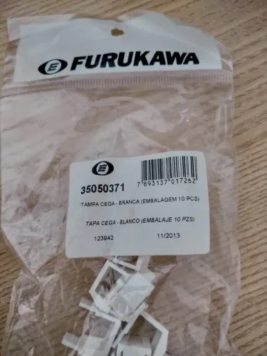 Tampa Cega Branca Furukawa 35050371 ( Embalagem Com 10 Pcs )