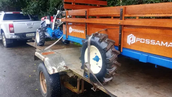YANMAR PERFEITO COM QUALIDADE CARRETA NOVA  E TRAÇADA DA MARCA POSSAMAI