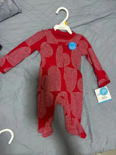 Macacão vermelho Carters NOVO Tam RN