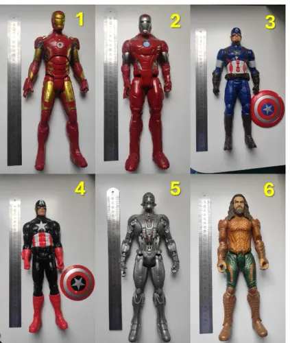 Figuras de ação.