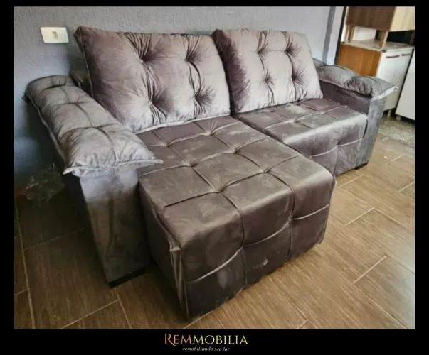 SOFÁ RETRÁTIL NOVO - ENTREGAMOS