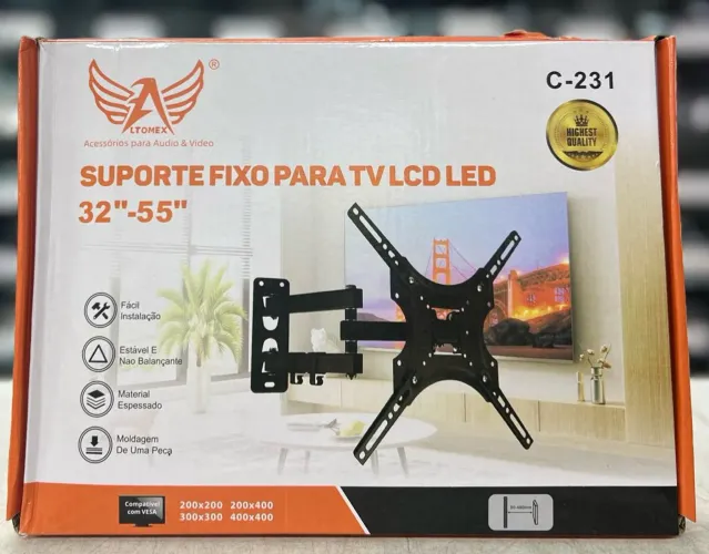 Suporte para Tv Articulado 32 até 55 polegadas