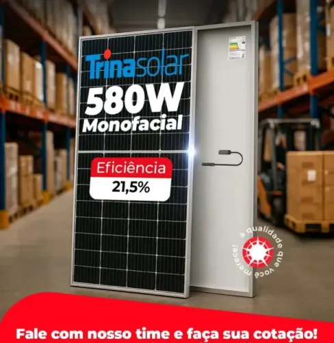 energia solar popular - kit de 14 painéis de 585w primeira linha, estoque no DF.