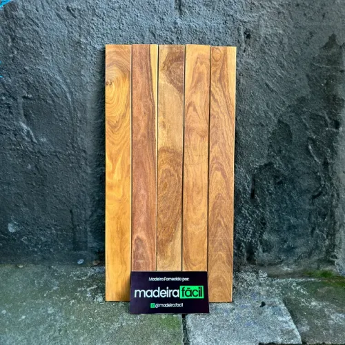 Deck de Cumaru Mesclado 10cm x 2cm - Madeira Fácil