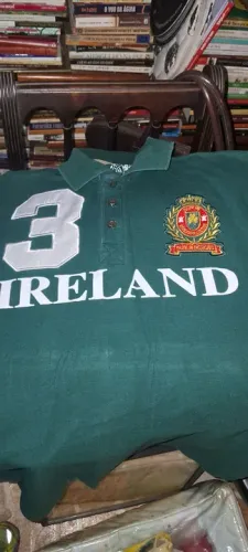 IRLANDA polo Dublin número 3 belíssima peça