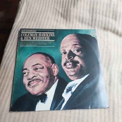 Lp Coleman Hawkins & Ben Webster Blue Saxophones Jazz Verve