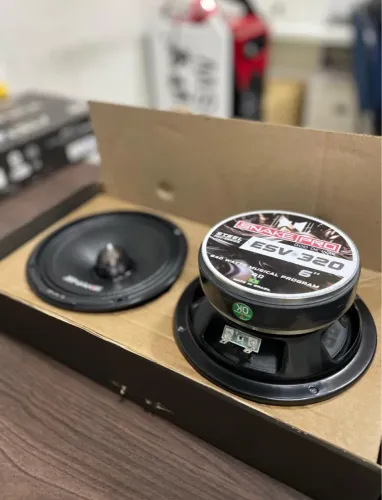 Snake 6 polegadas ESV 320 640 rms o par novo 1 ano de garantia 