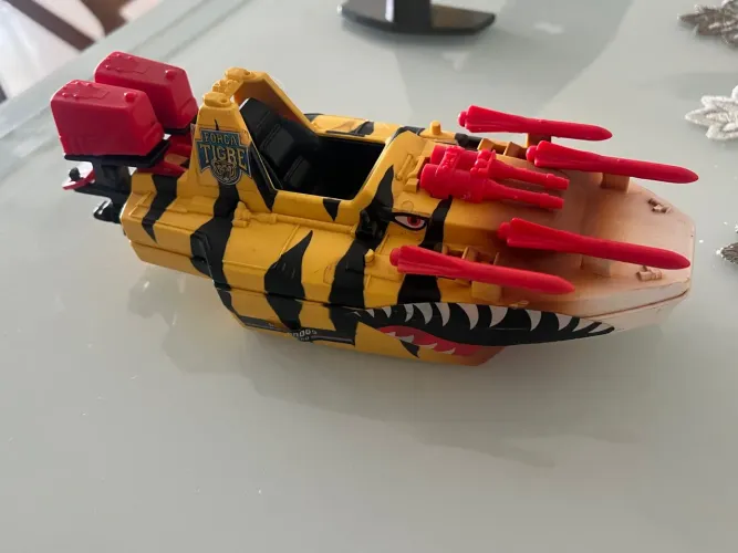 Lancha Canhoneira  Força Tigre Comandos em Ação Gi joe