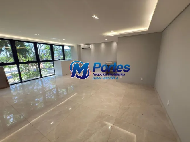 Sala comercial para locação Georgina Park | Torre Bangkok | Com vista para o jardim
