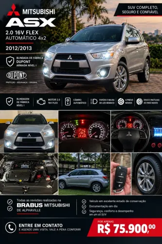 Mitsubishi ASX 2.0 16V 160cv Aut. 2013