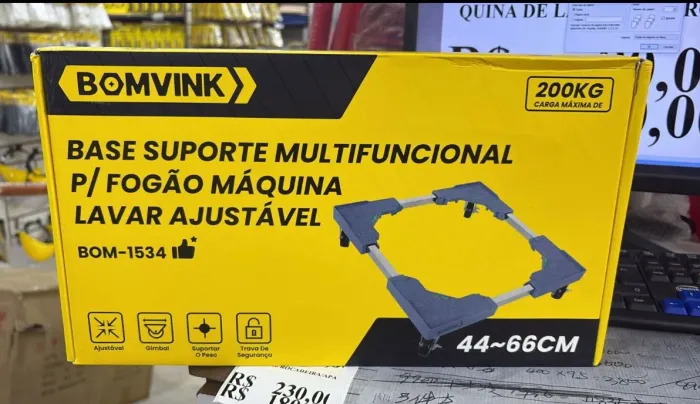 Suporta para máquina de lavar e fogão 