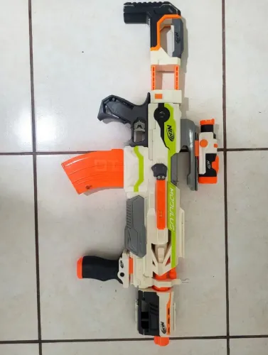 Nerf ECS-10 completa e motorizada original hasbro