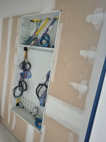 Quadro elétrico de drywall