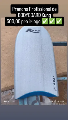 Prancha de BODYBOARD Kung phazer Zeradinha ?