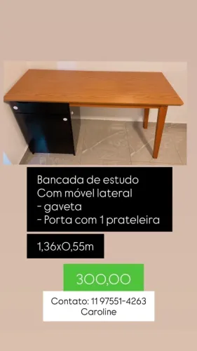 Mesa estudo / trabalho