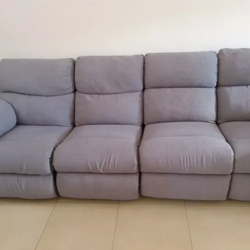 Sofá americano estrutura de ferro articulação