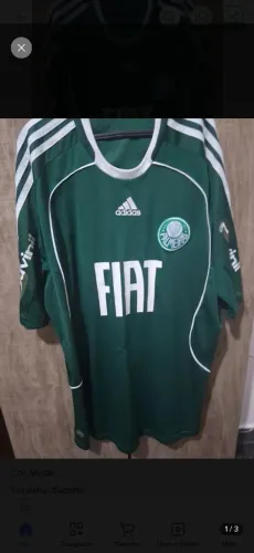 Camisa palmeiras verde