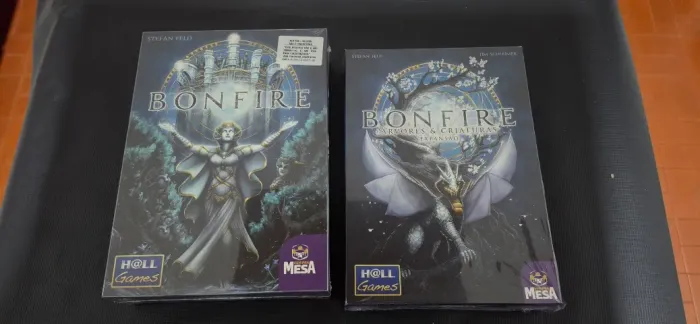 Bonfire + expansão (Árvores e Criaturas) Novo Lacrado Jogo de Tabuleiro Português Board