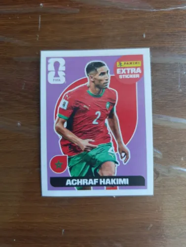 Achraf hakimi extra sticker