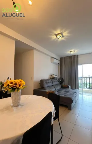 Apartamento semi mobiliado para locação no Condomínio Alvorada