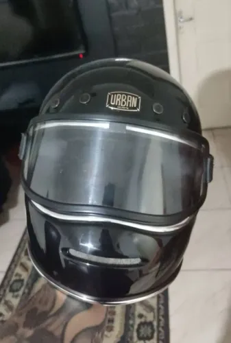 Capacete URBAM HELMETS BigBore Preto