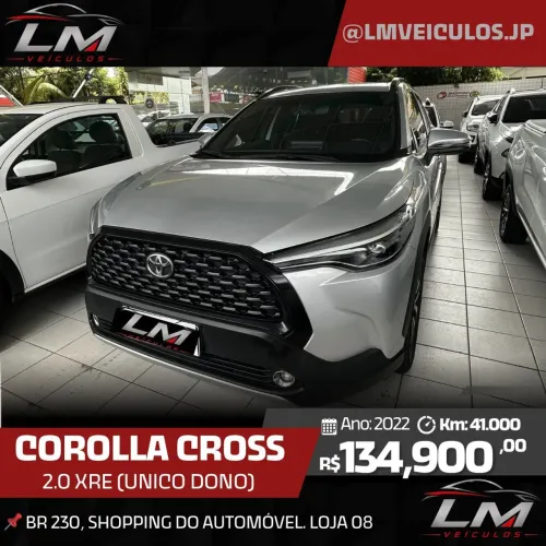 Toyota Corolla Cross XRE 2.0 16V Flex AUT 2022