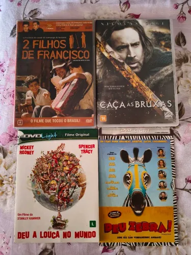Dvds de filmes antigos - originais