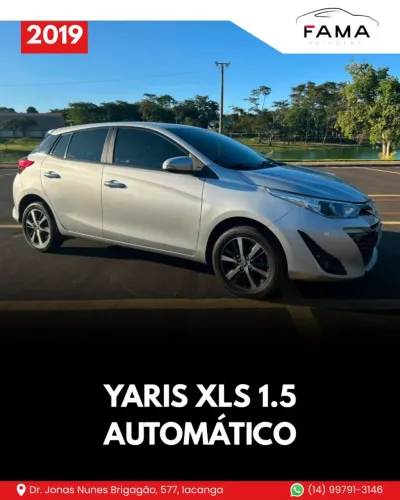 Toyota Yaris XLS 1.5 Flex 16V 5P Aut. 2019